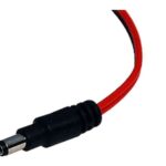 DC Power Cord Lead, 2.1mm Plug, Male